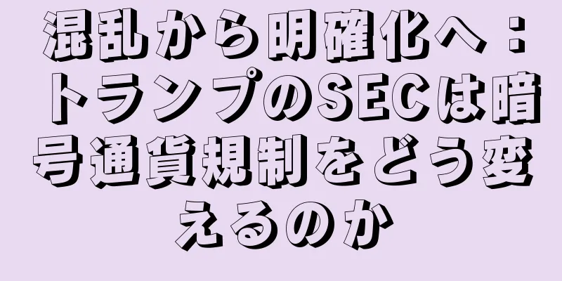 混乱から明確化へ：トランプのSECは暗号通貨規制をどう変えるのか