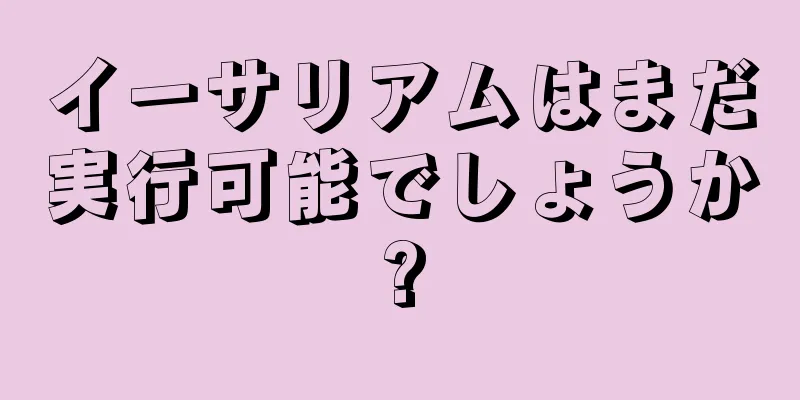 イーサリアムはまだ実行可能でしょうか?