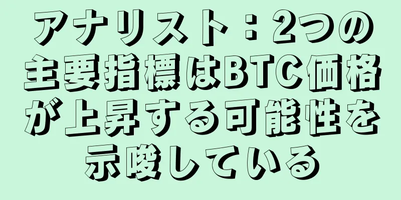 アナリスト：2つの主要指標はBTC価格が上昇する可能性を示唆している