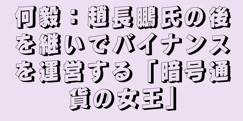 何毅：趙長鵬氏の後を継いでバイナンスを運営する「暗号通貨の女王」