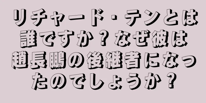 リチャード・テンとは誰ですか？なぜ彼は趙長鵬の後継者になったのでしょうか？