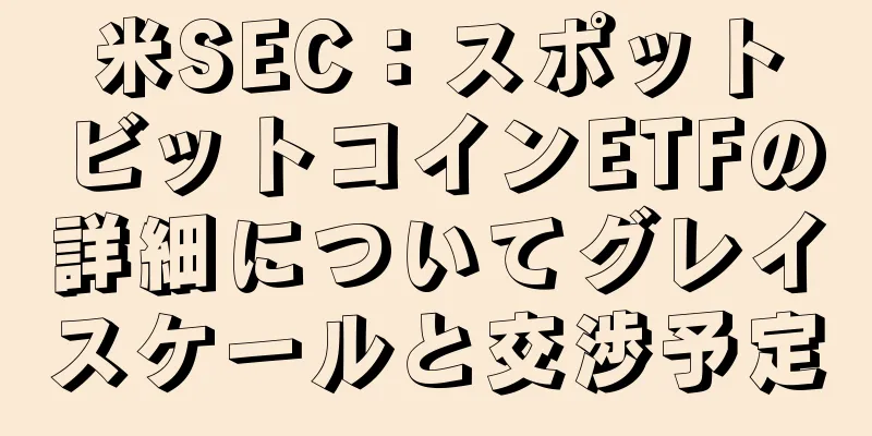 米SEC：スポットビットコインETFの詳細についてグレイスケールと交渉予定