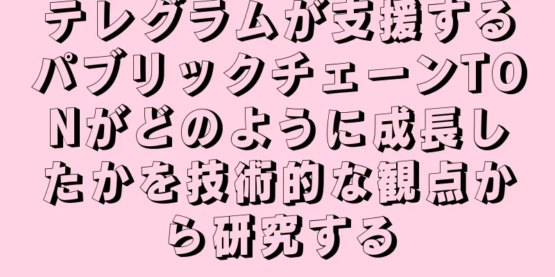 テレグラムが支援するパブリックチェーンTONがどのように成長したかを技術的な観点から研究する