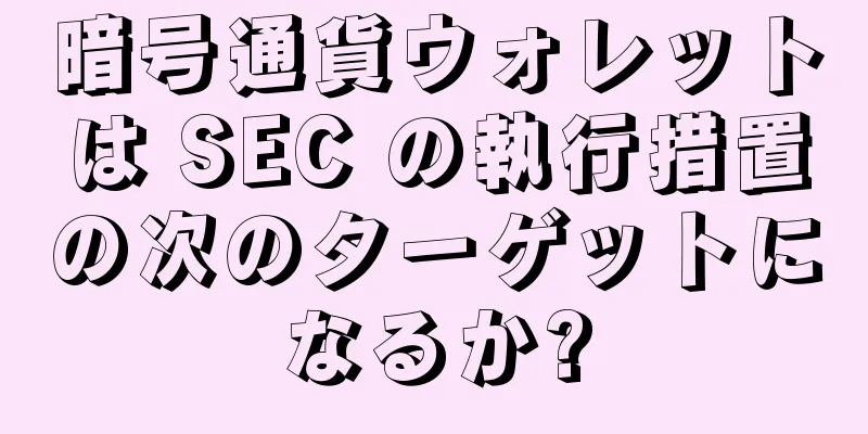 暗号通貨ウォレットは SEC の執行措置の次のターゲットになるか?