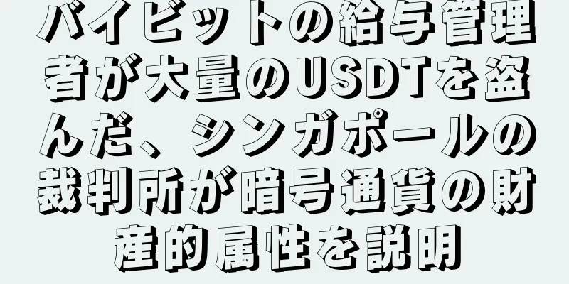 バイビットの給与管理者が大量のUSDTを盗んだ、シンガポールの裁判所が暗号通貨の財産的属性を説明