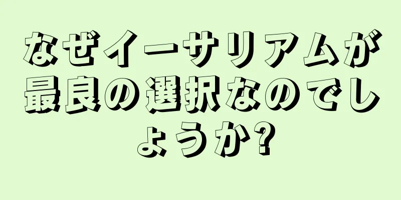 なぜイーサリアムが最良の選択なのでしょうか?