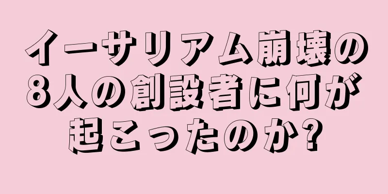 イーサリアム崩壊の8人の創設者に何が起こったのか?