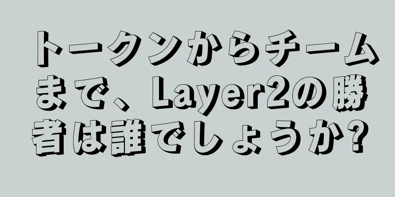 トークンからチームまで、Layer2の勝者は誰でしょうか?