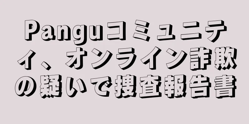 Panguコミュニティ、オンライン詐欺の疑いで捜査報告書