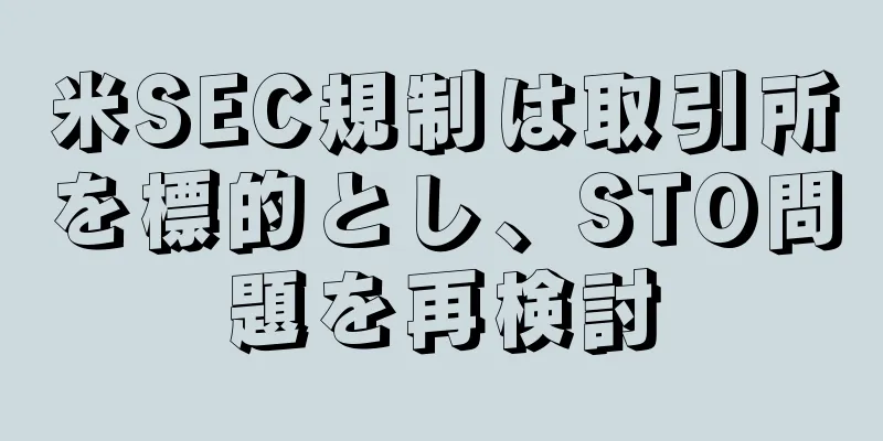 米SEC規制は取引所を標的とし、STO問題を再検討