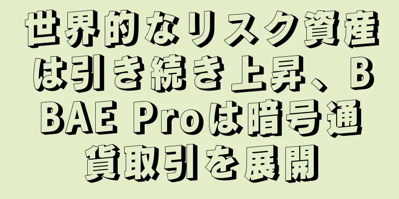 世界的なリスク資産は引き続き上昇、BBAE Proは暗号通貨取引を展開