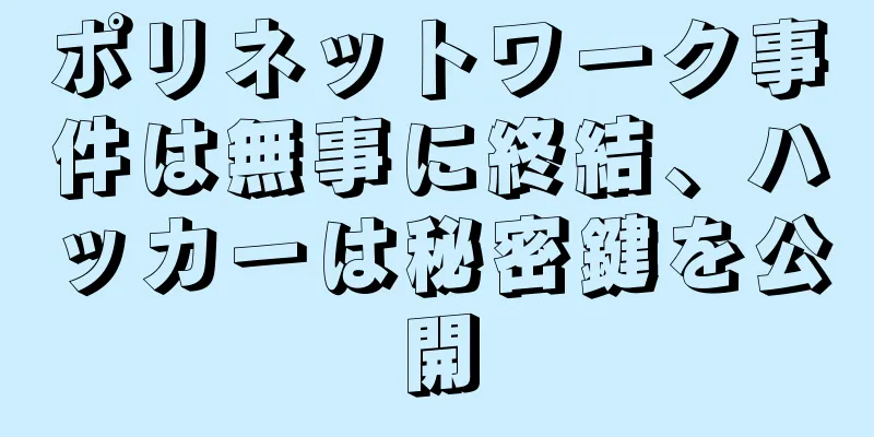 ポリネットワーク事件は無事に終結、ハッカーは秘密鍵を公開