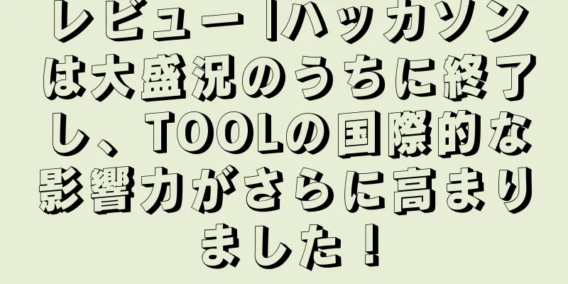 レビュー |ハッカソンは大盛況のうちに終了し、TOOLの国際的な影響力がさらに高まりました！