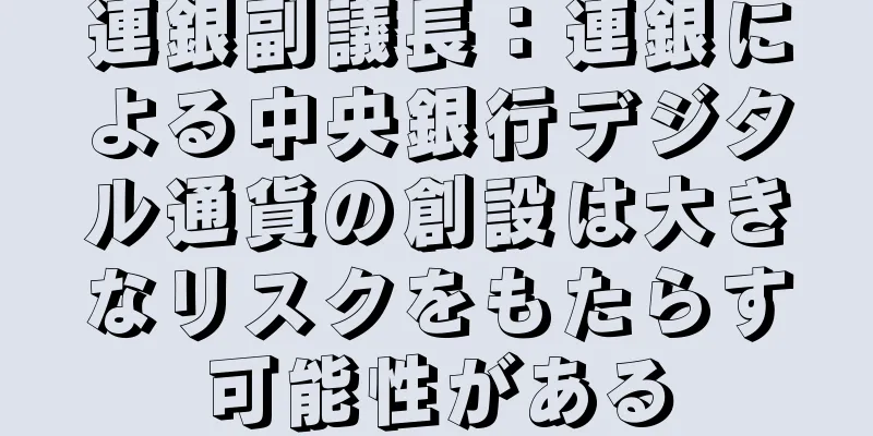 連銀副議長：連銀による中央銀行デジタル通貨の創設は大きなリスクをもたらす可能性がある