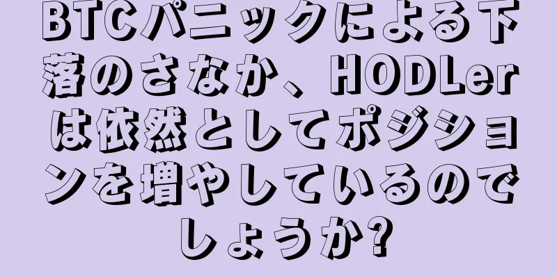 BTCパニックによる下落のさなか、HODLerは依然としてポジションを増やしているのでしょうか?