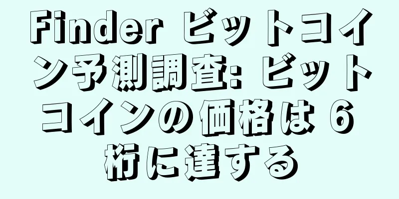 Finder ビットコイン予測調査: ビットコインの価格は 6 桁に達する