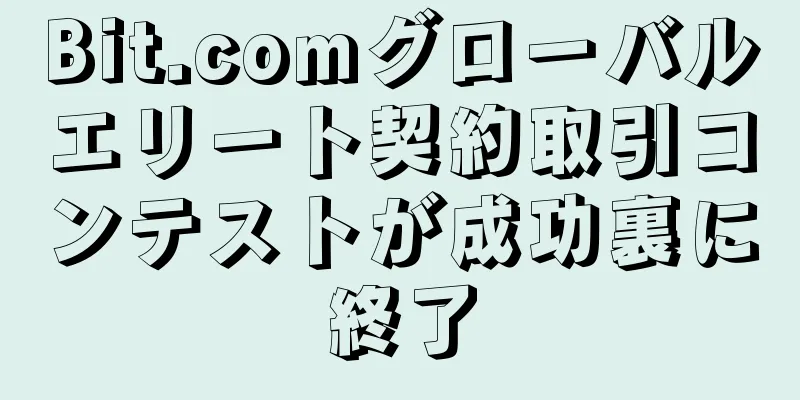 Bit.comグローバルエリート契約取引コンテストが成功裏に終了