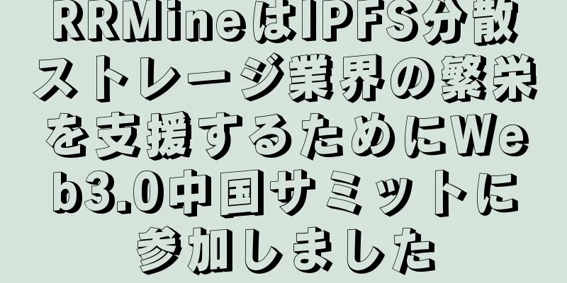 RRMineはIPFS分散ストレージ業界の繁栄を支援するためにWeb3.0中国サミットに参加しました