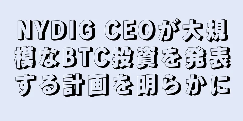 NYDIG CEOが大規模なBTC投資を発表する計画を明らかに