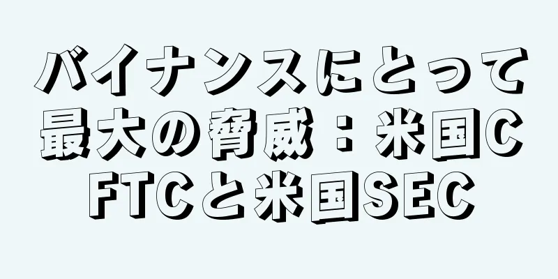 バイナンスにとって最大の脅威：米国CFTCと米国SEC