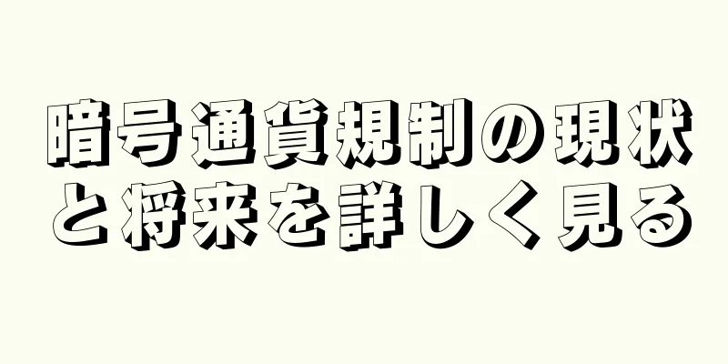 暗号通貨規制の現状と将来を詳しく見る