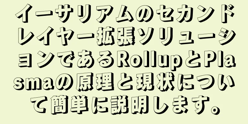 イーサリアムのセカンドレイヤー拡張ソリューションであるRollupとPlasmaの原理と現状について簡単に説明します。