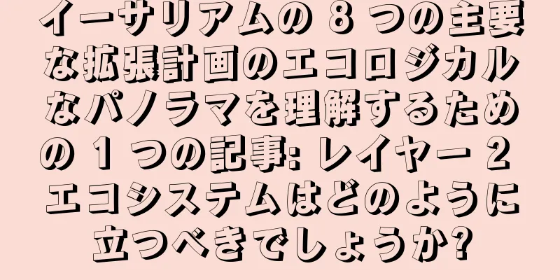 イーサリアムの 8 つの主要な拡張計画のエコロジカルなパノラマを理解するための 1 つの記事: レイヤー 2 エコシステムはどのように立つべきでしょうか?