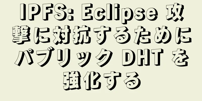 IPFS: Eclipse 攻撃に対抗するためにパブリック DHT を強化する