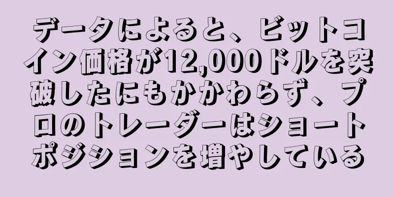 データによると、ビットコイン価格が12,000ドルを突破したにもかかわらず、プロのトレーダーはショートポジションを増やしている