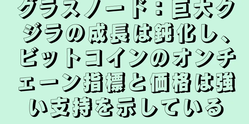 グラスノード：巨大クジラの成長は鈍化し、ビットコインのオンチェーン指標と価格は強い支持を示している