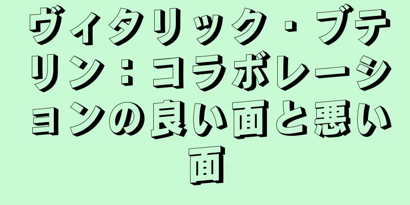 ヴィタリック・ブテリン：コラボレーションの良い面と悪い面