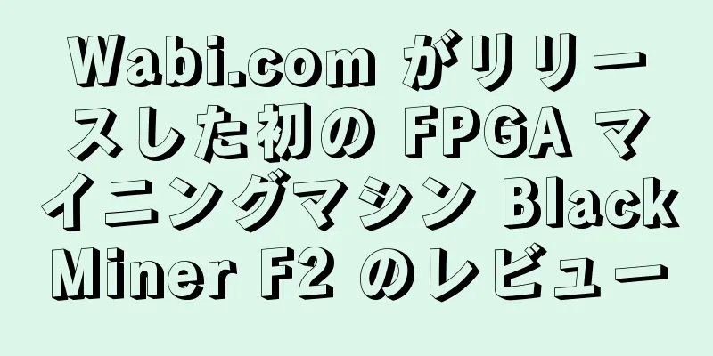 Wabi.com がリリースした初の FPGA マイニングマシン BlackMiner F2 のレビュー