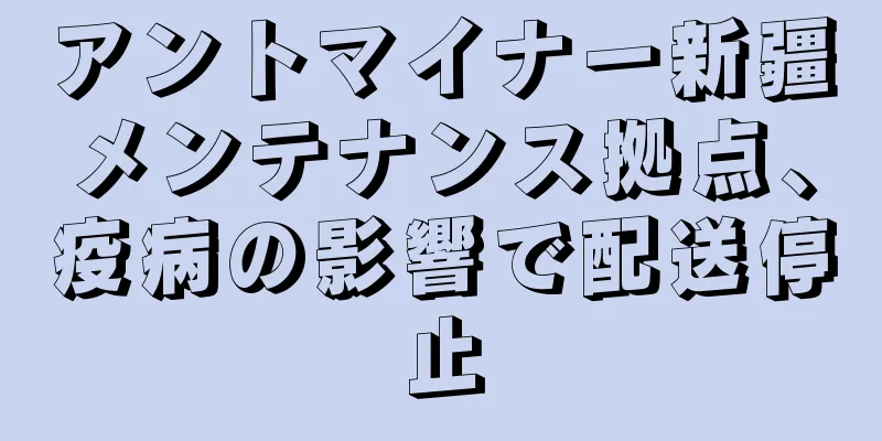 アントマイナー新疆メンテナンス拠点、疫病の影響で配送停止