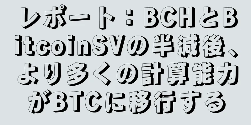 レポート：BCHとBitcoinSVの半減後、より多くの計算能力がBTCに移行する