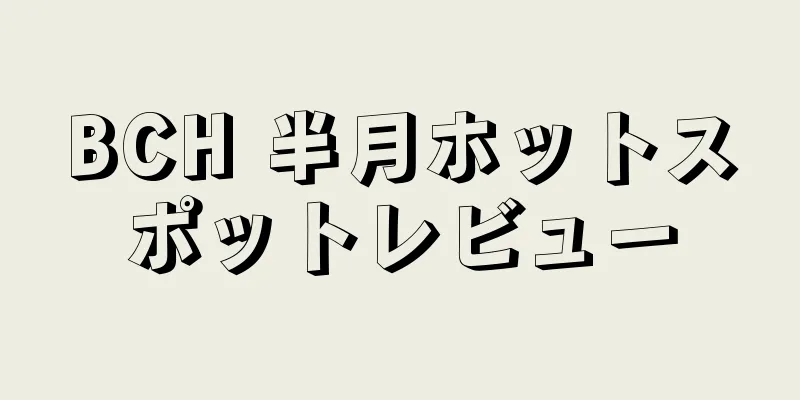 BCH 半月ホットスポットレビュー