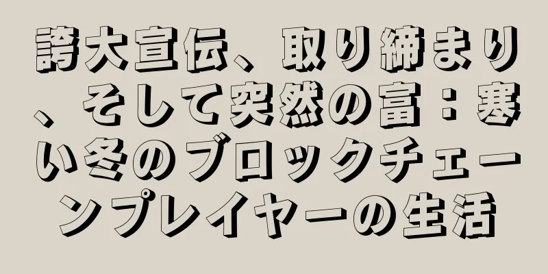 誇大宣伝、取り締まり、そして突然の富：寒い冬のブロックチェーンプレイヤーの生活