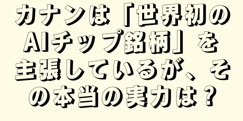 カナンは「世界初のAIチップ銘柄」を主張しているが、その本当の実力は？