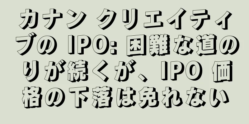 カナン クリエイティブの IPO: 困難な道のりが続くが、IPO 価格の下落は免れない