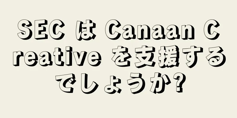 SEC は Canaan Creative を支援するでしょうか?