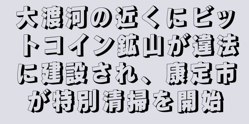 大渡河の近くにビットコイン鉱山が違法に建設され、康定市が特別清掃を開始