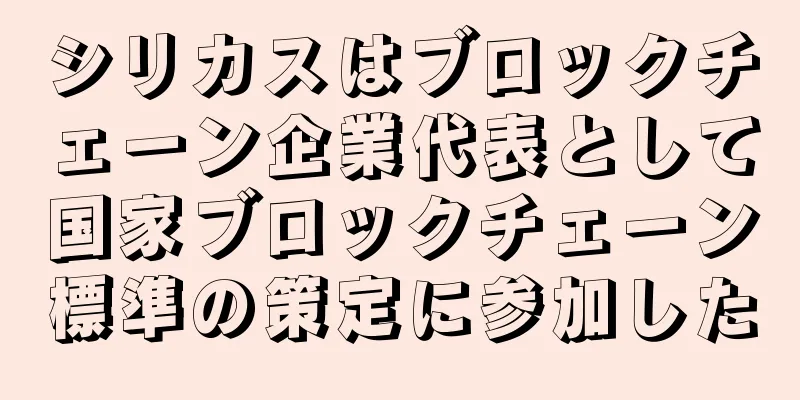 シリカスはブロックチェーン企業代表として国家ブロックチェーン標準の策定に参加した
