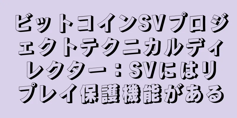 ビットコインSVプロジェクトテクニカルディレクター：SVにはリプレイ保護機能がある