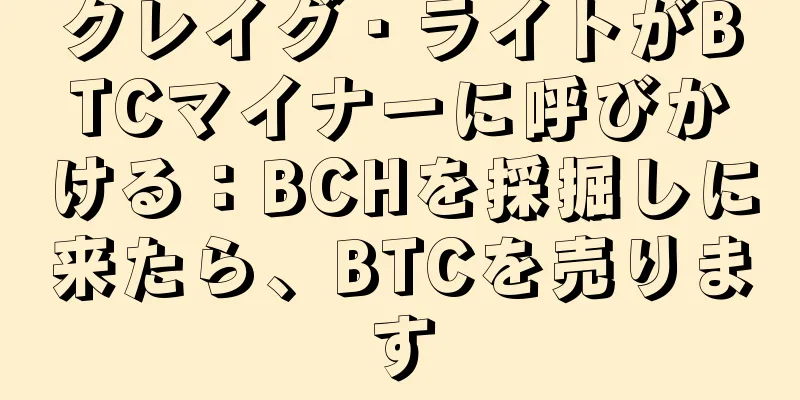 クレイグ・ライトがBTCマイナーに呼びかける：BCHを採掘しに来たら、BTCを売ります