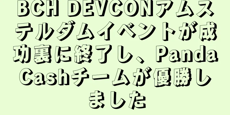 BCH DEVCONアムステルダムイベントが成功裏に終了し、PandaCashチームが優勝しました