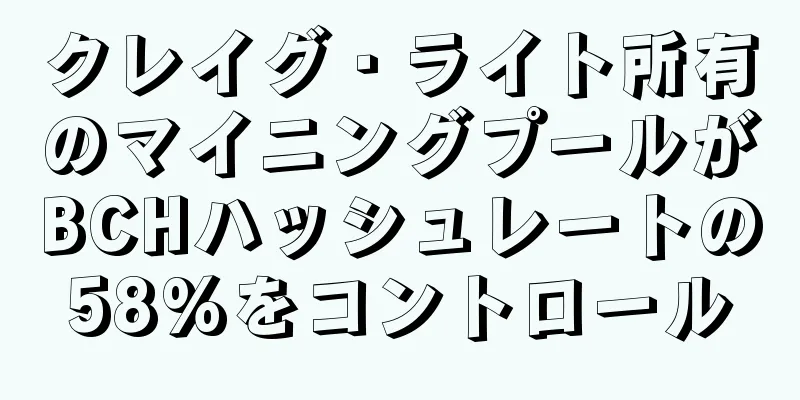 クレイグ・ライト所有のマイニングプールがBCHハッシュレートの58%をコントロール