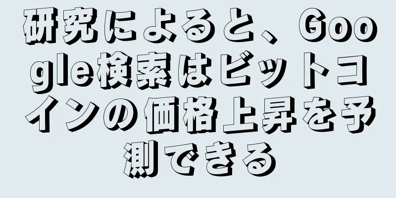 研究によると、Google検索はビットコインの価格上昇を予測できる