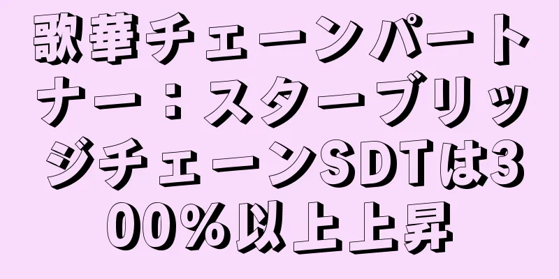 歌華チェーンパートナー：スターブリッジチェーンSDTは300％以上上昇