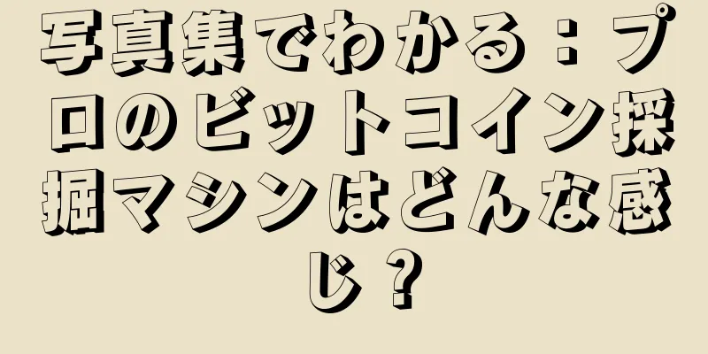 写真集でわかる：プロのビットコイン採掘マシンはどんな感じ？