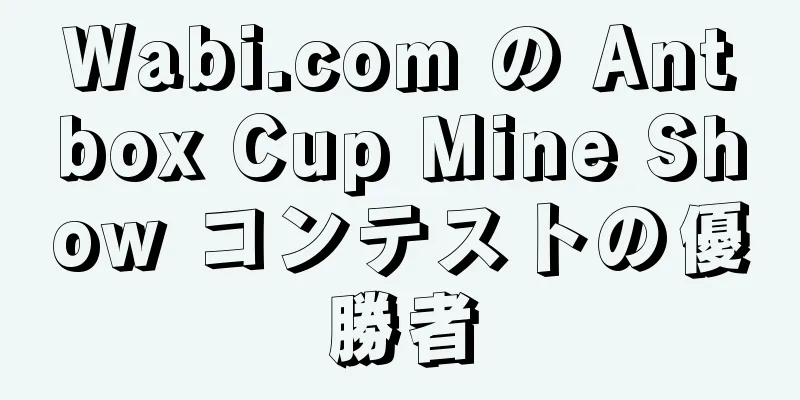 Wabi.com の Antbox Cup Mine Show コンテストの優勝者