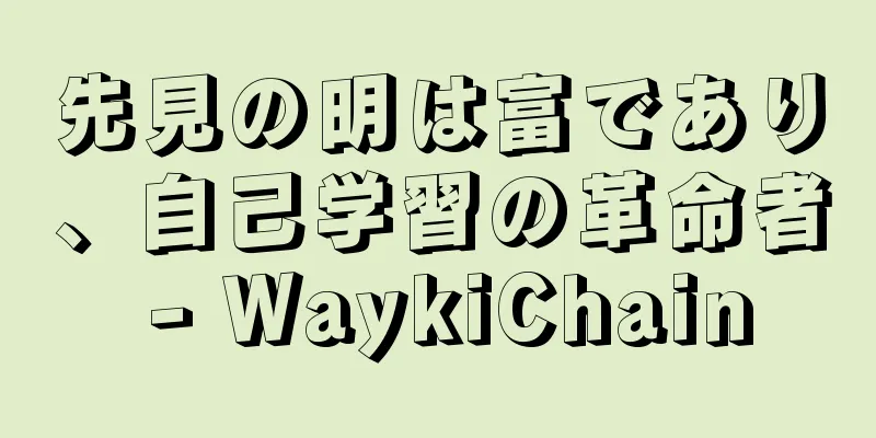 先見の明は富であり、自己学習の革命者 - WaykiChain
